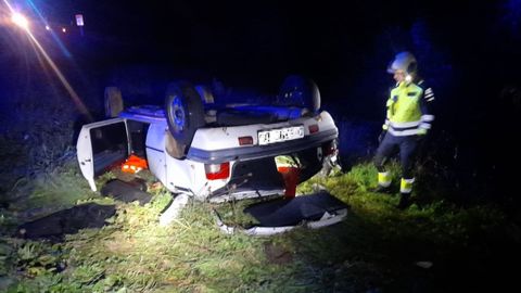 Accidente en Cangas del Narcea