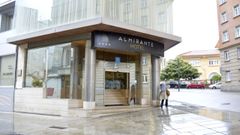 El Hotel Almirante de Ferrol, de cuatro estrellas, en una foto tomada este lunes