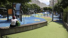 La zona del parque de Ram�rez es de las m�s afectadas por la presencia de los roedores.