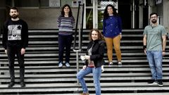 Beatriz Novoa, con su grupo de inmunolog�a y gen�mica