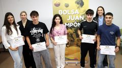 ENTREGA BOLSA BECAS JUAN LAMPON EN EL IES DE POBRA 2026