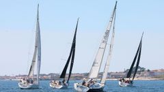 Los barcos salieron de las inmediaciones de Agui�o y rodearon la isla de S�lvora.