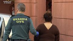 La arrestada por los agentes esta semana,