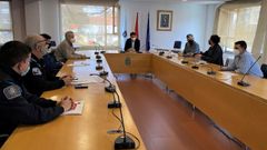 En la reuni�n participaron miembros del gobierno, profesionales de la hosteler�a y agentes de la Polic�a Local