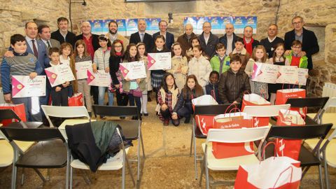 Foto de famlia con todos os galardoados