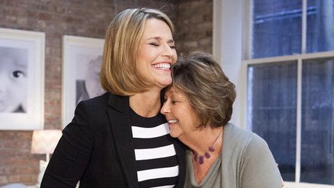 La presentadora Savannah Guthrie, junto a su madre Nancy Guthrie, de 84 a�os,�en una imagen de archivo