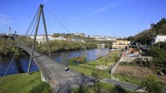 Entorno de Ferm�n Rivera, junto al Fluvial y la pasarela del Mi�o