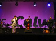 Actuaci�n del grupo David Dominique Jazz Band en el festival Dando a Lata. 