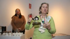 Carmen Salinero en una ceremonia del t�