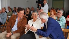 Besteiro, apoyando a Luj�n Ramos en Cervo