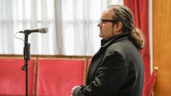 El acusado, en un juicio celebrado en la Audiencia Provincial de Ourense