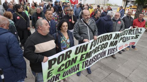 La concentracin se celebr a ltima hora de la tarde de ayer, en la plaza del Carmen