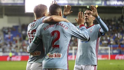 Eibar-Celta (0-4) de Primera el 24 de septiembre del 2017.