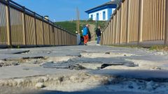 La ic�nica Illa Pancha muestra su deterioro por falta de mantenimiento