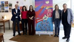 El director xeral de Cultura, Anxo Lorenzo; la directora t�cnica de la Filharmon�a, Sabela Garc�a; la directora del festival, Alba Rodr�guez; la diputada lucense Pilar Garc�a; y el presidente de la Fundaci�n, Enrique Rodr�guez, este jueves en la presentaci�n del programa en el CGAC.