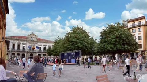 Propuesta del PP de Oviedo para el antiguo