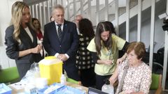 As ha sido el arranque de la campaa de vacunacin contra la gripe en Galicia