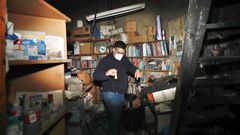El incendio en la librer�a A'Nova da�� el almac�n, una entreplanta y afect� a parte de la instalaci�n el�ctrica por lo que el local sigue sin luz