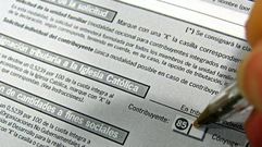 Casilla de la Iglesia en la declaraci�n de la renta