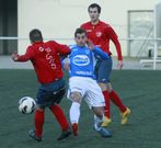 Los futbolistas del Escair�n contin�an imbatidos. 