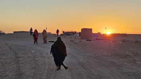 Campo de refugiados saharauis de Ausserd, Tinduf (Argelia)