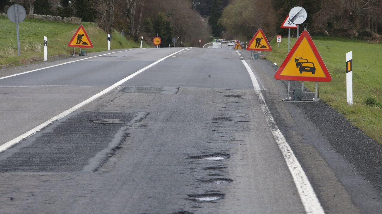 El abandono de la N-540, un peligro