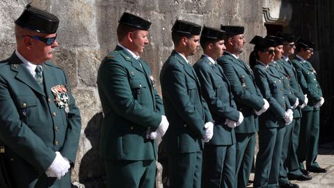 LA GUARDIA CIVIL CELEBRA EL DIA DEL PILAR EN LA COMARCA DEL BARBANZA