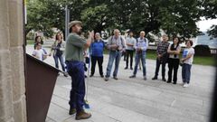 O Arquivo organizou unha visita ao cuartel de San Francisco