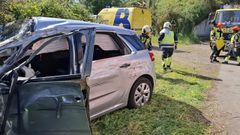 El accidente de circulaci�n se registr� en Cabanella, Navia