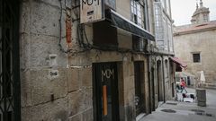 Pub Mum, sobre el que pesa una orden de precinto por parte del Concello de Ourense