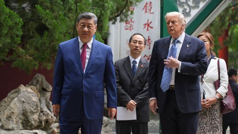 Encuentro de este viernes entre Trump y Xi en Zhongnanhai