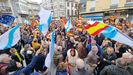 Protesta en Lugo contra la ley amnista