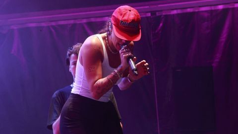Marlena, durante su concierto.