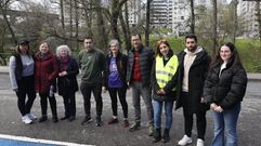 La andaina saludable organizada por el centro de salud de A Valenz� cont� con los consejos de Ricardo de la Fuente.