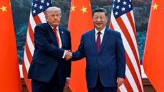 Trump y Xi Jinping, en su encuentro en el mes de mayo
