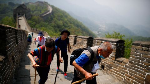 La Gran Muralla china permaneci cerrada dos meses, pero desde mayo ya es visitable de nuevo