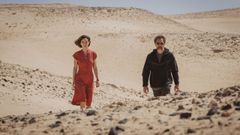 Victoria Luengo y Javier Bardem en �El ser querido�.