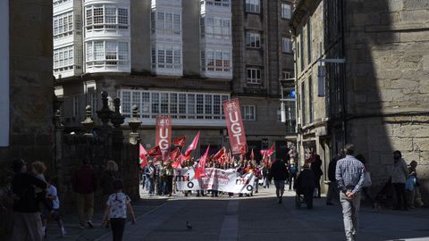 Manifestación en Pontevedra.