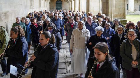 Celebraci�n y procesi�n de San Rosendo en Celanova
