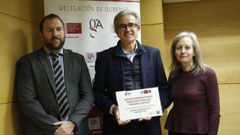 David Llorente, Jos Manuel Daz y Rosa Campelo