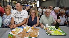 La festa da merluza de Celeiro atrae multitudes