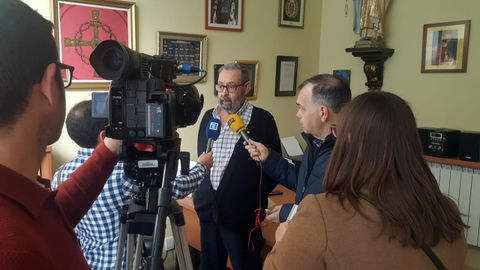 Jos� Salinas informa del indulto a un preso durante la Semana Santa de 2019