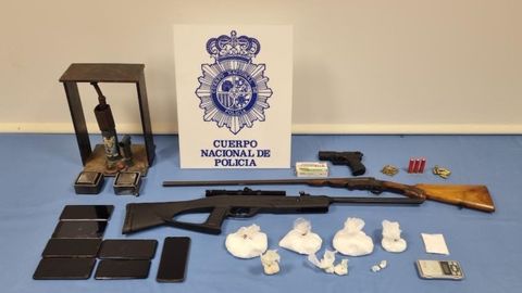 Material incautado por la Polic�a