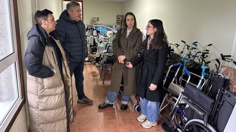 culleredo.El trabajo de Agaela permiti� hacer 60 donaciones a familias con una persona dependiente en Culleredo