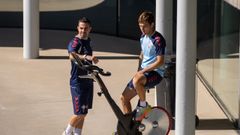 Aleix Febas se ha perdido los �ltimos dos partidos del Celta por una contusi�n costal.