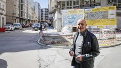 Gonzalo Ricardo, uno de los afectados por las multas por entrar con su coche en la avenida de Portugal, piensa recurrir.