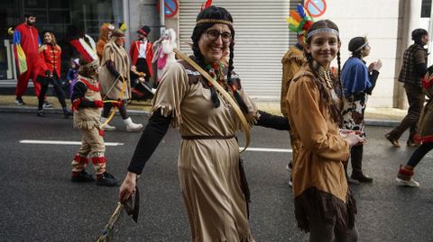 Desfile de entroido en Celanova