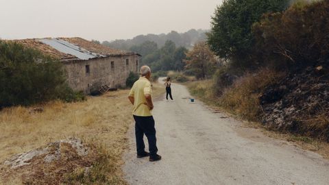 Incendio en Trives y Manzaneda