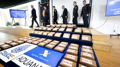 Los 200 kilos de coca&iacute;na decomisados fueron presentados en la Comisar&iacute;a de Vigo pocos d&iacute;as despu&eacute;s de incautarse en enero de este a&ntilde;o.