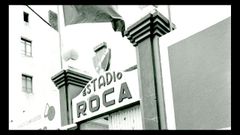 Fachada del hist�rico Estadio Roca de Vilalba
